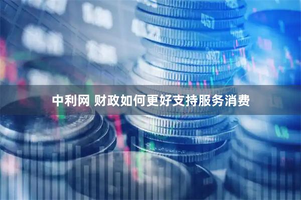 中利网 财政如何更好支持服务消费